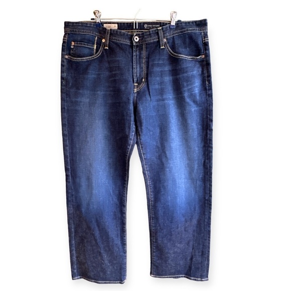 AG Jeans The Hero Relaxed Fit Supima Cotton Boot Cut Denim 38x34. Excellent - Picture 1 of 4